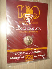 Medal N°22 Gustavo Giagnoni Torino FC Heart Grenade 100 Years By Passion New