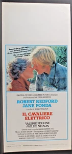 IL CAVALIERE ELETTRICO - Pollack - Redford, Fonda - LOCANDINA ORIGINALE 1979 - Picture 1 of 2