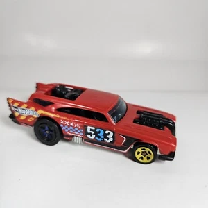Hot Wheels Jack Hammer Demolition Derby Rojo #533 Diecast Suelto - Imagen 1 de 8