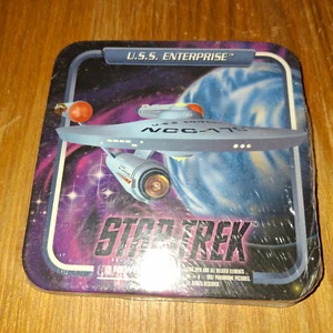 Star Trek U.S.S. Enterprise Coaster Set 16 Sealed 1997 (Sealed) - Bild 1 von 3