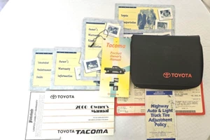 2000 Toyota Tacoma Owners Manual Set - Picture 1 of 13