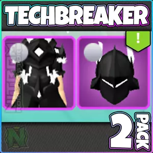 Roblox World Zero - TECHBREAKER - BIANCO (E6) - CONFEZIONE DA 2 - Foto 1 di 1