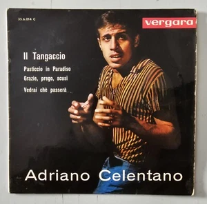 EP ADRIANO CELENTANO Il Tangaccio +3 Spain Vergara 1963  - Imagen 1 de 10