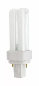 GE 97575 F9DBX23/841/ECO CFL 9W T4 Double Tube 2-Pin G23-2 4100k Cool White - Picture 1 of 2