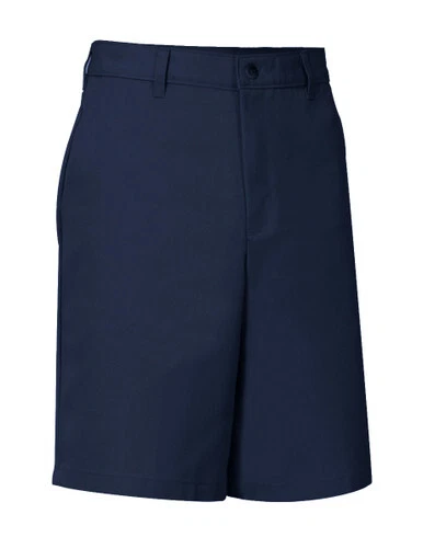Shorts dianteiro plano longo K12 Gear, azul marinho, 8&12 Reg, 10H, 18H&20H, 30M, 32M, 40M e 42M - Imagem 1 de 1