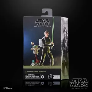 Hasbro F8345 Star Wars The Black Series - Luke Skywalker & Grogu, 15cm - Bild 1 von 12