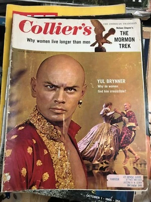 1956 Colliers July 6  Mormon Trek Yul Brynner Pickwick LANDING Catfish Viet Nam Foto 1 de 4