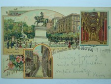 GENOVA-CITTA'-SALUTI-PIAZZA CORVETTO-A11-325