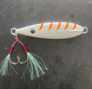 Slow Jig Metal Jigging Lure Perfect for Bass Pollock Ling Cod 60g SPJ Tiger