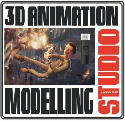 3D Animation Software Studio Game Design, Modeling  Rendering  Windows/Mac/Linux - Image 1 of 4