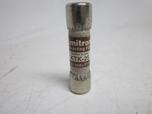 Bussmann Limitron KTK-25 Fuse Fast Acting KTK25 KTK 25 600 Volts - Picture 1 of 7
