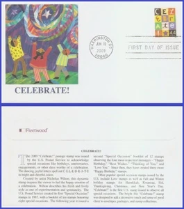 USA5 #4407 U/A FLEETWOOD FDC Celebrate! - Picture 1 of 1