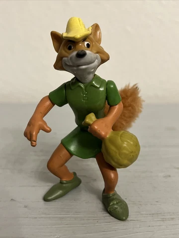 ROBIN HOOD 3.5” ACTION FIGURE DISNEY PLASTIC BODY/ FURY TALE TOY (PRE-OWNED) Cover