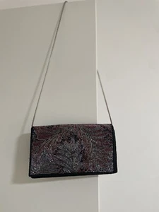 Vintage Park Lane Fully Beaded Evening Bag Purse Clutch Chain. See Description - Picture 1 of 13