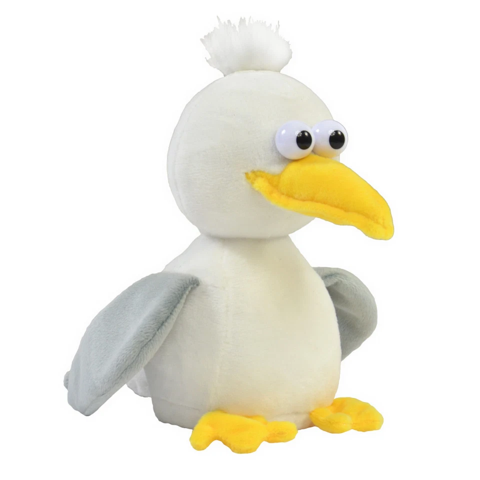 sprechende Laber Möwe Malwin mit Aufnahme und Wiedergabefunktion lustig