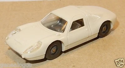 C Micro WIKING Ho 1/87 Porsche 904 Carrera 1968 Grigio Chiaro #16 C - Immagine 1 di 3