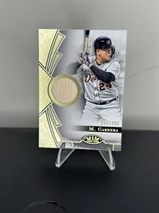 2023 TOPPS TIER ONE RELIC CARD MIGUEL CABRERA   /400 DETROIT TIGERS T1R-MC - Picture 1 of 2