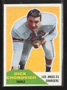 Fleer #62 1960 Dick Chorovich - Imagen 1 de 2