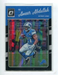2016 Donruss Optic Black #34 Ameer Abdullah/25 Nebraska / Detroit Lions - Picture 1 of 1