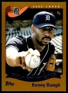 2002 Topps Baseball Card Kenny Baugh B Detroit Tigers #330 - Picture 1 of 2