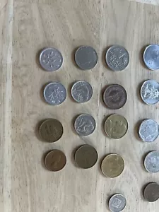 Assorted foreign coins. 26 Coins In Total - Picture 1 of 21