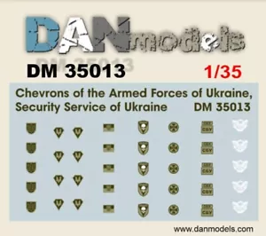 Dan Models 35013 Aufkleber für Chevrons the Armed Forces of Ukraine 1/35 - Bild 1 von 1