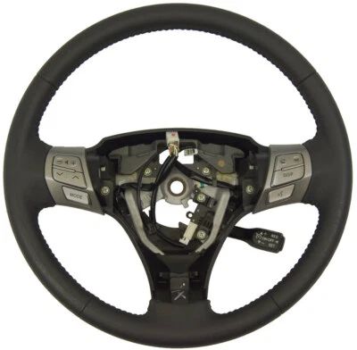 2007-08 Toyota Solara Dark Gray Leather Steering Wheel New OEM Cruise Audio/Tel - Image 1 of 4