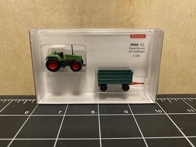 WIKING N - 096002 Fendt Favorit with Trailer - 1:160/N - Image 1 of 4