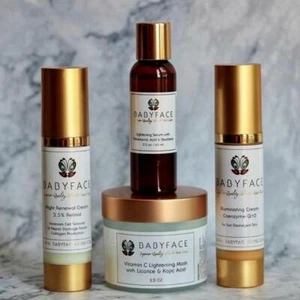 The Babyface Sun Damage Repair Kit: Anti-Aging Tone Correction Skincare Gift Set - Picture 1 of 1
