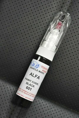 MYLDAN Alfa Romeo 601 BLACK Nero Ritoccare Penna Kit Riparazione Vernice con Spazzola
