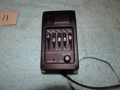 Acoustic Guitar Pickup Onboard Preamp Soft Piezo 4-Bands EQ - Image 1 of 4