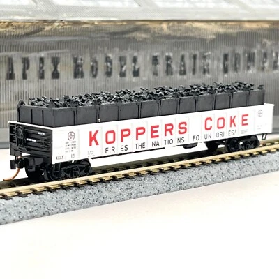 Micro-Trains 10500711 Koppers Coque 50 ft extremo fijo góndola carga KGCX 121 N escala Foto 1 de 4