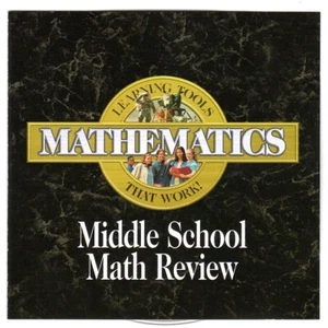 Middle School Math Review (PC-CD, 1997) for Windows - NEW CD in SLEEVE - Picture 1 of 1
