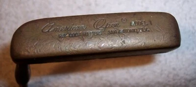 Putter de latón vintage Ray Cook American Open modelo 1 35" Foto 1 de 4