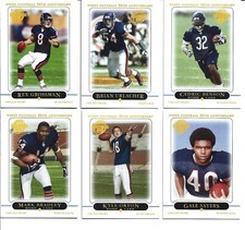 2005 Topps Chicago Bears National Convention Set 1-6