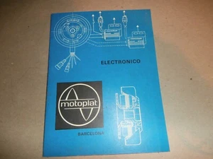 Vintage 1973 ? Motoplat Electronic Flywheels Information Booklet - Picture 1 of 9
