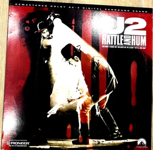 RARE PRINT U2 Rattle And Hum, 1988, Music Laserdisc, Remastered Dolby AC-3 Sound - Picture 1 of 2