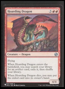 MTG Hoarding Dragon 134 Uncommon Iconic Masters Card CB-1-3-A-33 - Imagen 1 de 7