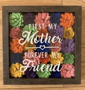 Mothers Day Shadowbox - Picture 1 of 2