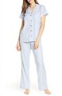 Ugg 255419 Womens Rosan Pajama Sets Horizon Stripe Size Top Small/Bottom Medium