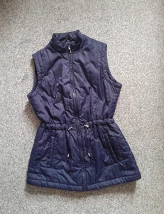 DAMEN BODYWÄRMER MARINEBLAU ☆ GR. S☆ TASCHEN, BUNDZUG & REISSVERSCHLUSS - Bild 1 von 15