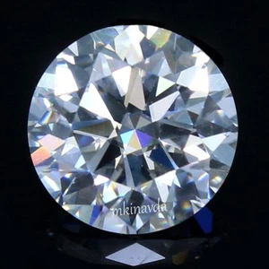 Natürlicher runder Diamant 2,30 ct -/+ D Farbe VVS1 zertifiziert Brillantschliff 10,00 mm - Bild 1 von 6
