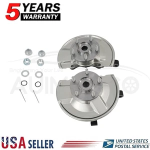 2 Knuckle & Wheel Bearing Front Hub For Dodge Caliber 2007-2012 Left&Right Sides - Imagen 1 de 18