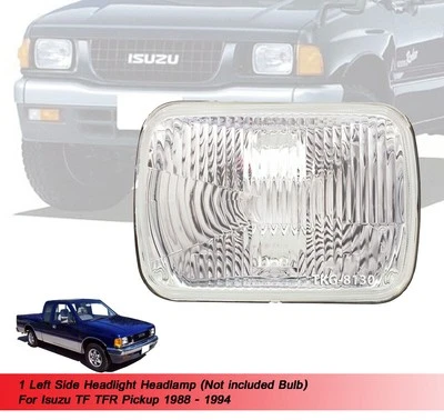 LH Scheinwerfer Hauptscheinwerfer passend für Isuzu TF TFR Pickup 1988 1989... - Bild 1 von 4