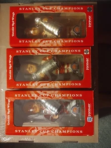 Detroit Red Wings Stanley Cup Championship Bobbleheads Lot Of 3 Hasek, Maltby, - Picture 1 of 11