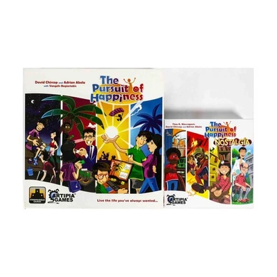 Artipia Board Games Pursuit of Happiness Kickstarter Collection #1 - Justo/quase perfeito - Imagem 1 de 2