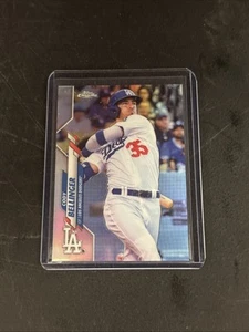 2020 Topps Chrome Refractor Cody Bellinger E886 - Picture 1 of 2