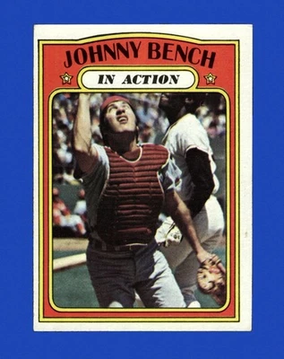 1972 Topps Set-Break #434 Johnny Bench Ia como nuevo *GMCARDS* Foto 1 de 2