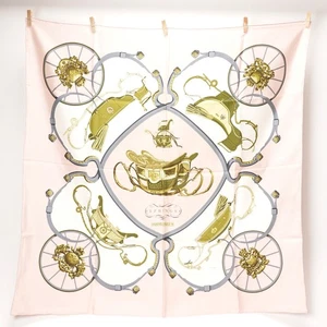 Hermes Carre SPRINGS Scarf Multicolor Silk J-3003 - Picture 1 of 24