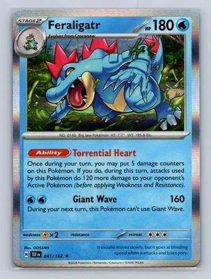 SV05: Temporal Forces #041/162 Feraligatr - Image 1 of 2